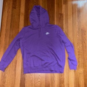 Nike women's purple hoodie SIZE MEDIUM